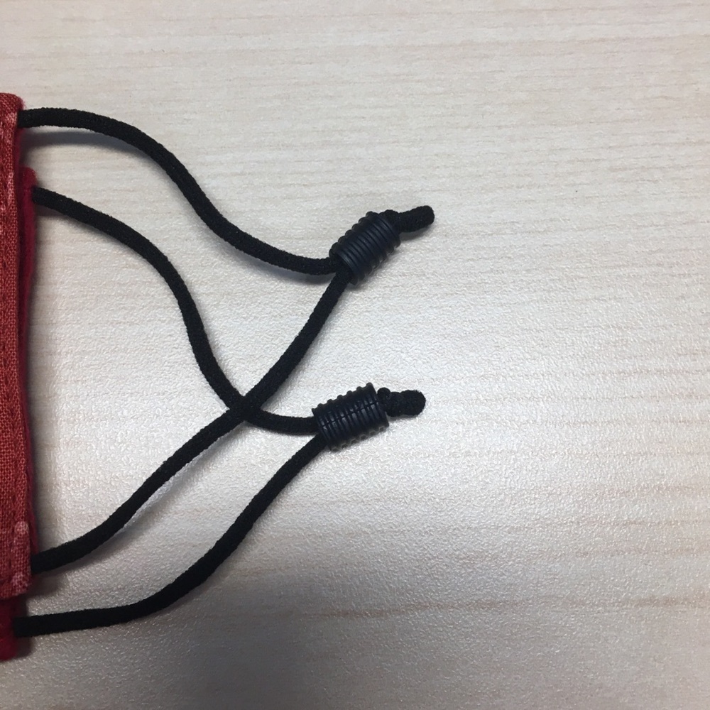 Upgrades: Adjustable Cord Elastics (for 2nd mask)